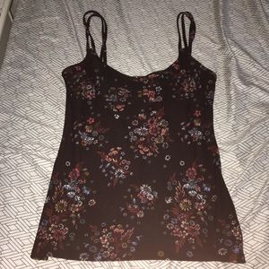 Flowered tank top
